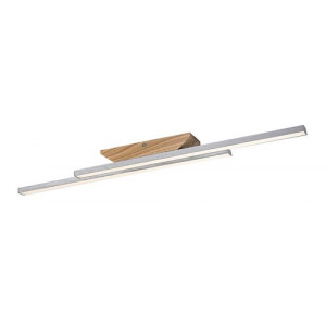 Plafoniera Tamur LED 21W metal/lemn fag/alb Rabalux