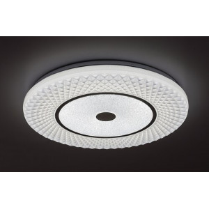 Plafoniera Tornado LED 72W metal/acril crom/alb Rabalux