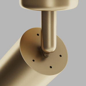Spot aplicat Focus 1xGU10 metal auriu mat/auriu mat Maytoni