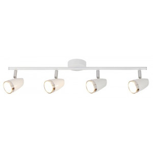 Spot bara Karen LED 16W metal/acril alb Rabalux