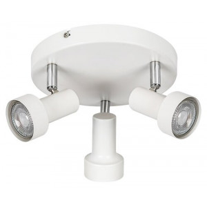 Spot bara Konrad 3xGU10 metal alb Rabalux