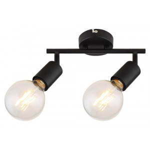 Spot bara Lamar 2xE27 metal negru Rabalux