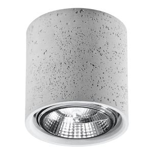 Spot Cullo 1xGU10 ciment gri cilindric