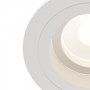 Spot incastrat Atom 1xGU10 metal alb Maytoni