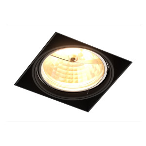 Spot incastrat Oneon Dl 111-1 1xGU10/AR111 metal negru Zuma Line
