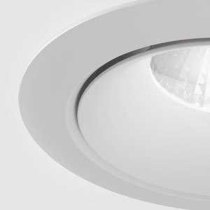 Spot incastrat Yin 1xLED metal alb Maytoni