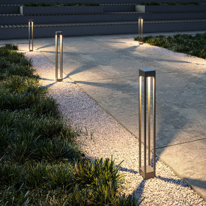 Stalp exterior Elbe 1xLED metal grafit Maytoni