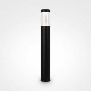 Stalp exterior Koln LED metal negru Maytoni O590FL-L8B4K1