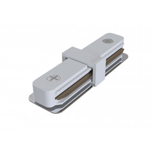Accesoriu sina Conector liniar acril alb