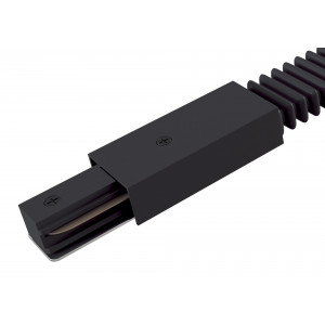 Accesoriu sina Conector liniar flexibil 1x acril negru
