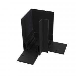 Accesoriu sina magnetica S35 Colt 90 orizontal metal negru TRA004CL-21B