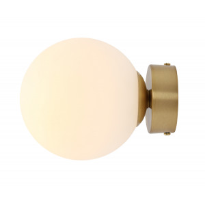 Aplica Ball 1xE14 metal/sticla alama Aldex