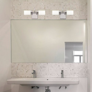 Aplica Betty LED 8W metal/sticla crom/alb Rabalux