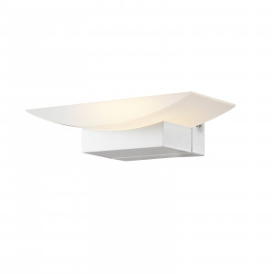 Aplica Esma LED 6W 420 lumeni metal/acril alb sablat Italux