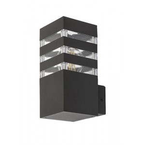 Aplica exterior Ankara 1xE27 metal/acril antracit Rabalux