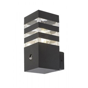 Aplica exterior Ankara 1xE27 metal/acril antracit Rabalux