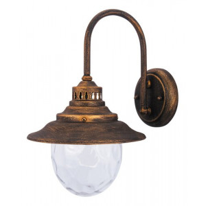 Aplica exterior Barcelona 1xE27 metal/sticla auriu antichizat Rabalux RBL8677