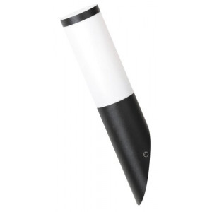 Aplica exterior Black torch 1xE27 metal/acril negru/alb Rabalux RBL8145