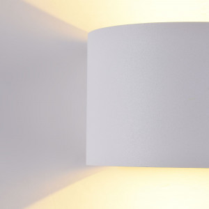 Aplica exterior Fulton LED metal alb Maytoni