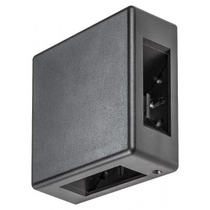 Aplica exterior Lippa LED 6W acril negru Rabalux RBL7317