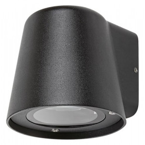Aplica exterior Mandal 1xGU10 metal/sticla negru/transparent Rabalux RBL7959