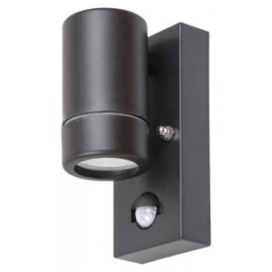 Aplica exterior Medina 1xGU10 acril negru/transparent Rabalux RBL8834