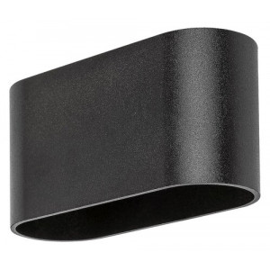 Aplica Kaunas 1xG9 metal negru Rabalux