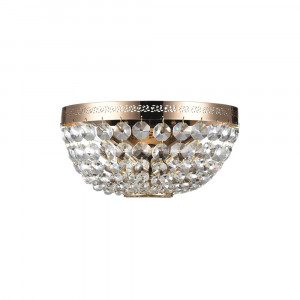 Aplica Ottilia 2xE14 metal/cristal auriu Maytoni