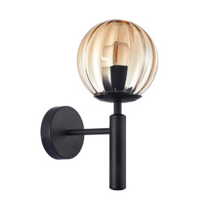 Aplica Ravena 1xE27 metal negru Italux