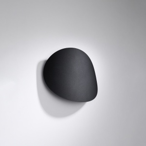 Aplica Senses 2xG9 metal negru rotund - Img 2