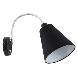 Aplica Tonia 1xE27 metal negru Italux