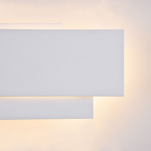 Aplica Trame LED metal alb Maytoni