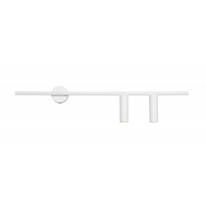 Aplica Trevo R 2xGU10 metal alb Aldex