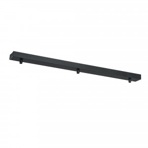 Baza Universal metal negru 3 fire Maytoni