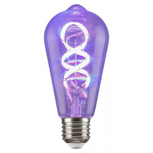 Bec LED E27 4W 2700K - lumina calda + RGB 300 lumeni