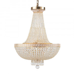 Candelabru Bella metal/cristal auriu Maytoni