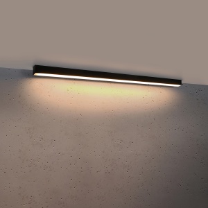 Corp liniar aplicat Pinne LED 3000K 3640lm metal negru liniar - Img 3