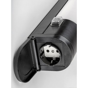 Lampa de dulap/cabinet Duddu LED 17W metal/acril negru/alb Rabalux