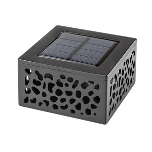 Lampa solara Medulin LED 0.5W acril/sticla negru/alb Rabalux