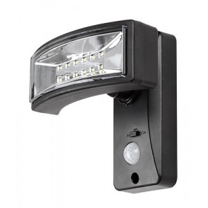 Lampa solara Valpovo LED 2.4W acril negru Rabalux