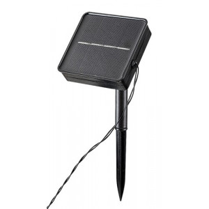 Lampa solara Wigry LED 0.06W acril negru/alb Rabalux
