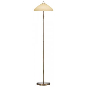 Lampadar Regina 1xE27 metal/sticla bronz/crem Rabalux