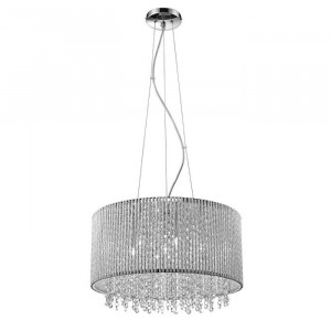 Lustra Anabella 7xG9 metal argintiu Italux