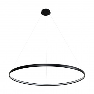 Lustra Carlo LED metal/acril negru Zuma Line PL210503-1200-BK