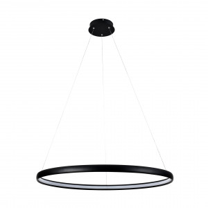 Lustra Carlo LED metal/acril negru Zuma Line PL210503-800-BK