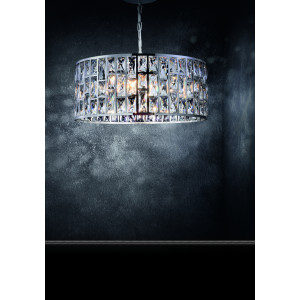 Lustra Gelid 4xE27 metal/cristal crom/transparent Maytoni