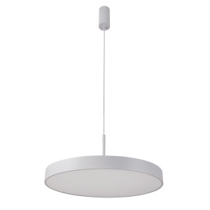 Lustra Orbital LED 60W 3600 lumeni metal/acril alb Italux