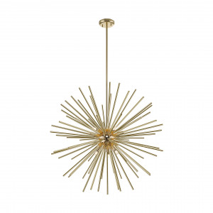 Lustra Urchin 9xG9 metal transparent/amber Zuma Line P0491-09C-F7DY
