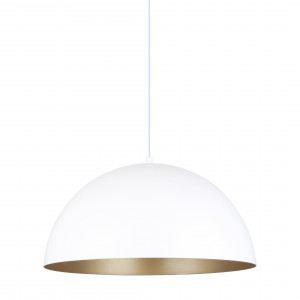 Lustra Vela 1xE27 metal alb/auriu Zuma Line