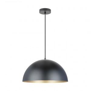 Lustra Vela 1xE27 metal negru/auriu Zuma Line